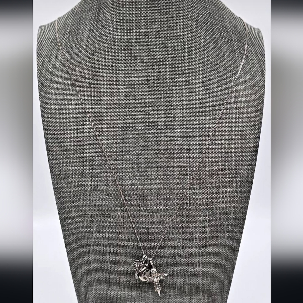 YSL Cross Charm Necklace